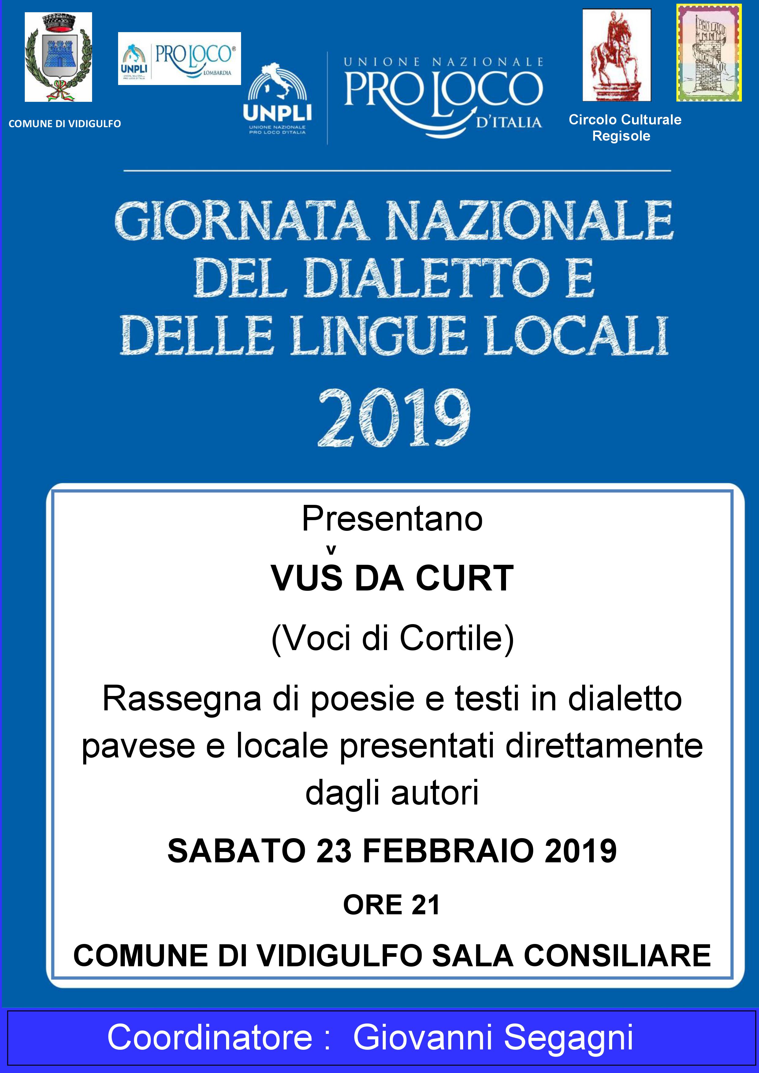 dialetto 2019 vidigulfo